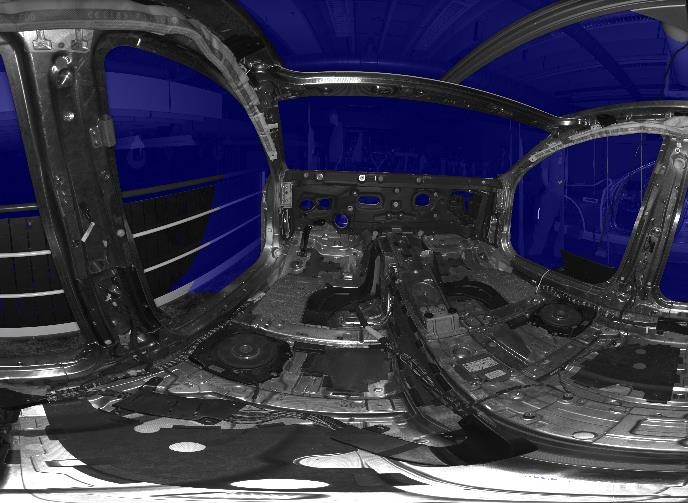 360° car interior scan (cubing) with Surphaser 75 USR laser scanner