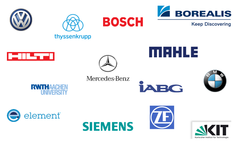 Logos of reference customers